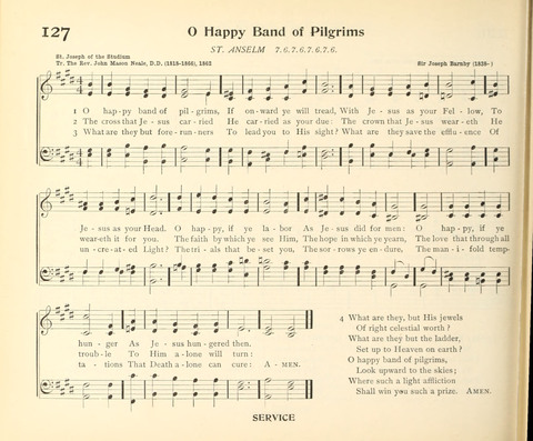 The Hymnal for Schools page 154