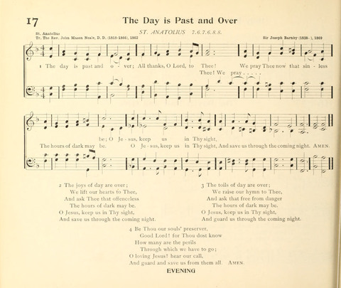 The Hymnal for Schools page 18