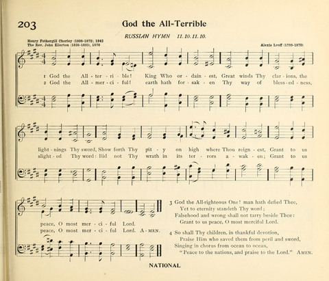 The Hymnal for Schools page 249