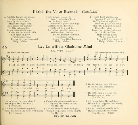 The Hymnal for Schools page 53