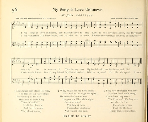 The Hymnal for Schools page 64