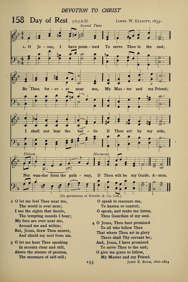 Hymns for Schools and Colleges page 153