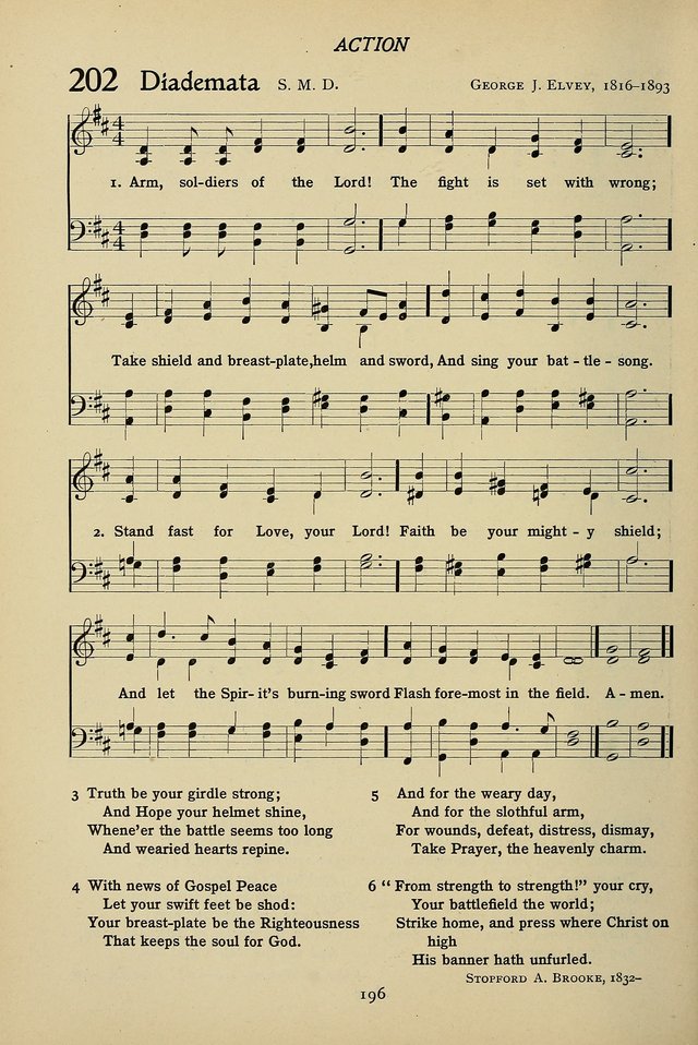 Hymns for Schools and Colleges page 196