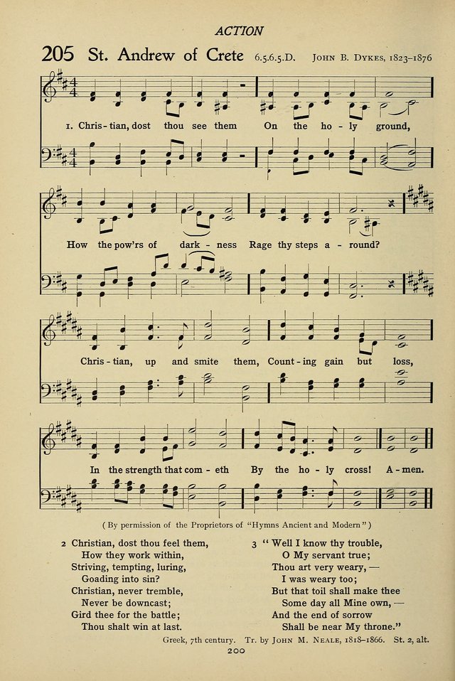 Hymns for Schools and Colleges page 200