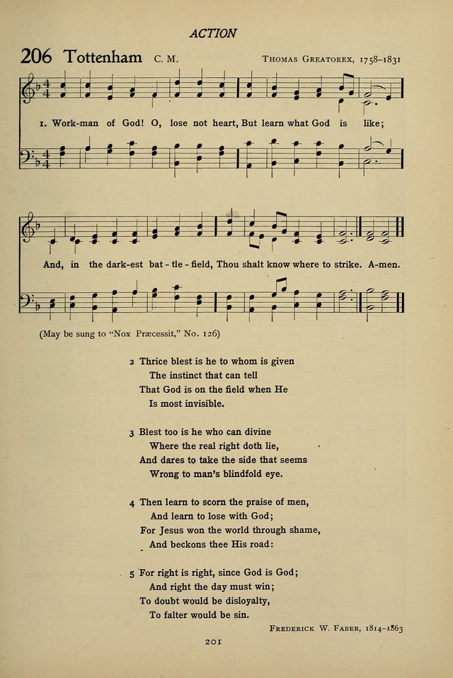 Hymns for Schools and Colleges page 201