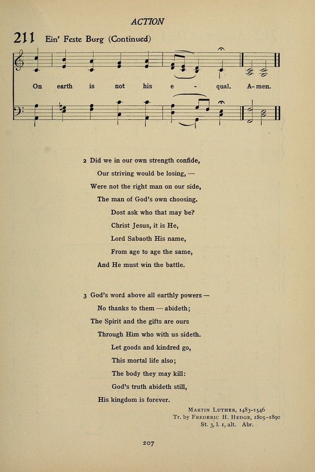 Hymns for Schools and Colleges page 207