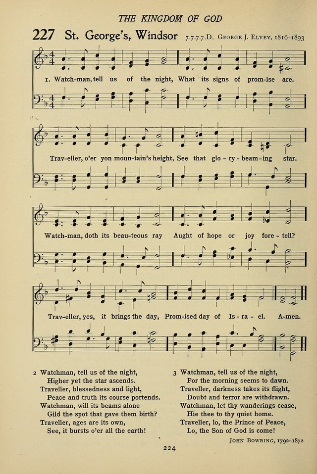 Hymns for Schools and Colleges page 224