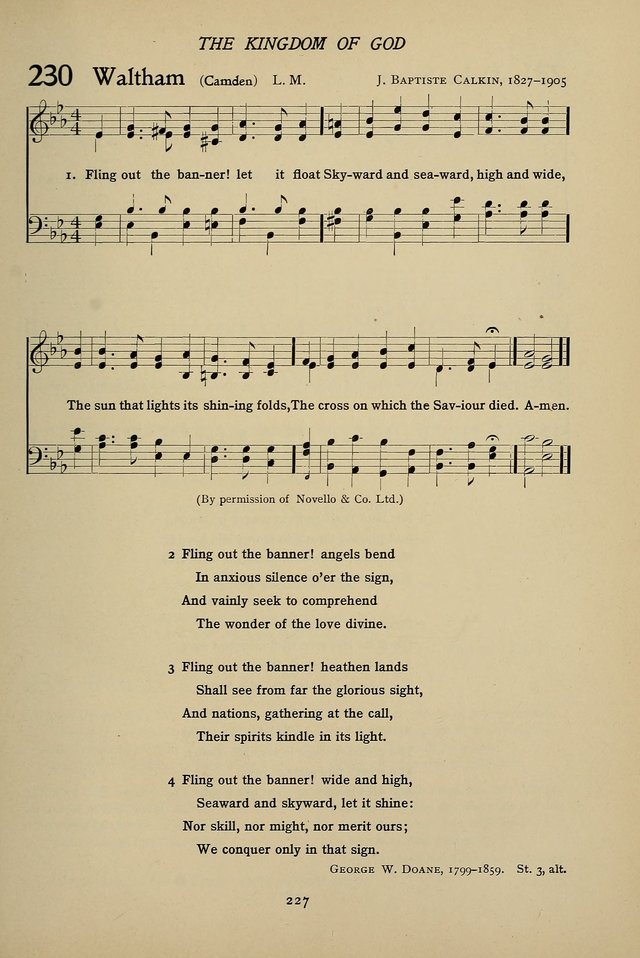 Hymns for Schools and Colleges page 227