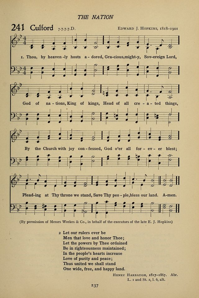 Hymns for Schools and Colleges page 237