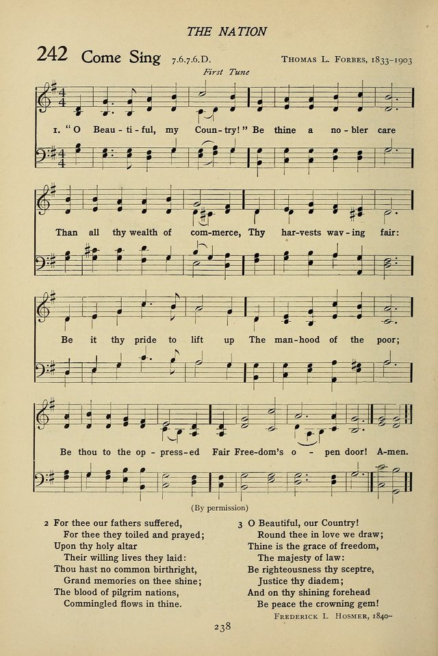 Hymns for Schools and Colleges page 238