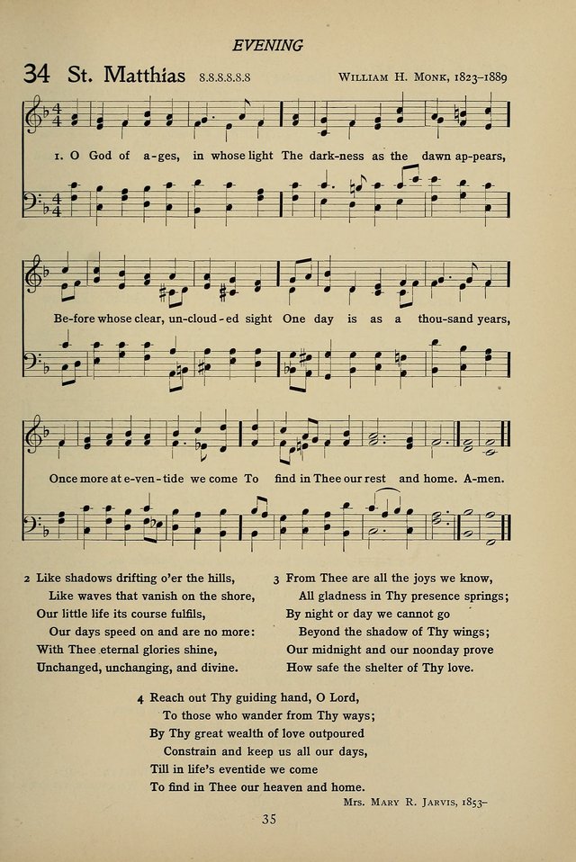 Hymns for Schools and Colleges page 35