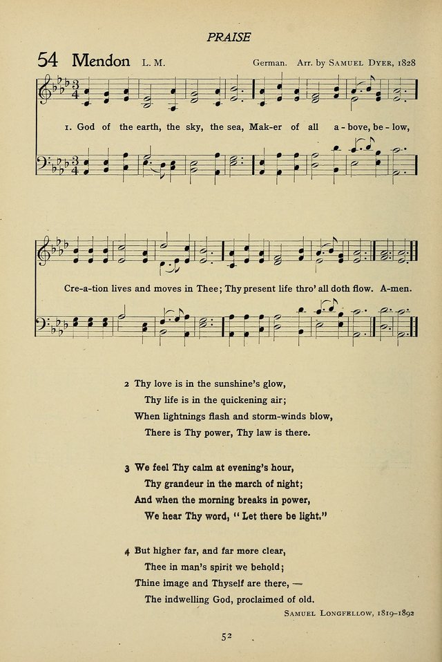 Hymns for Schools and Colleges page 52