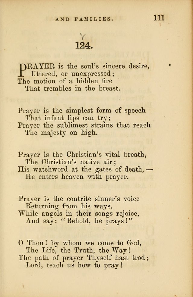 Hymns for Schools and Families page 111