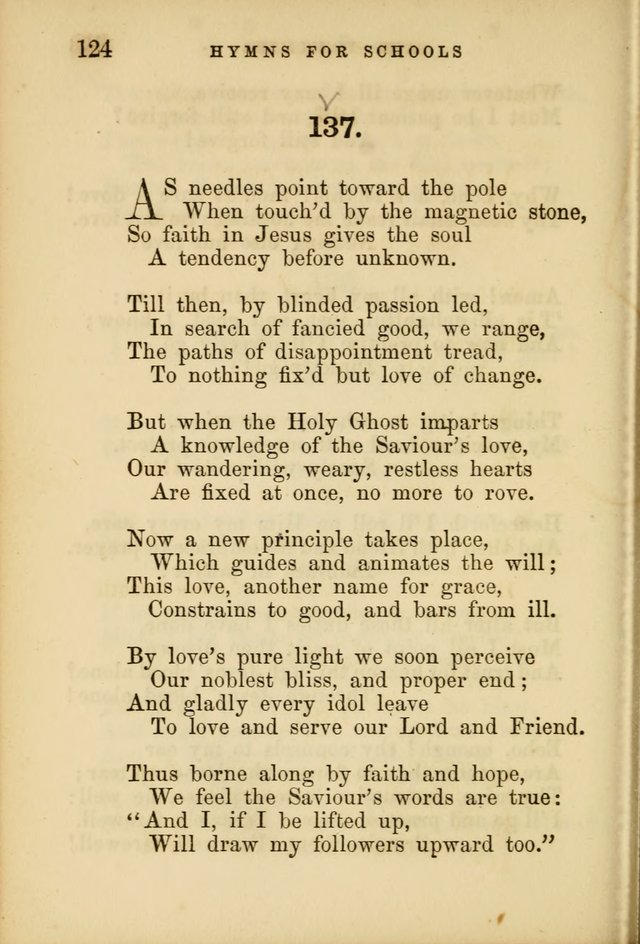 Hymns for Schools and Families page 124