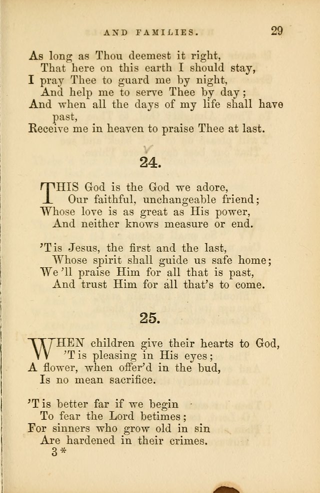 Hymns for Schools and Families page 29