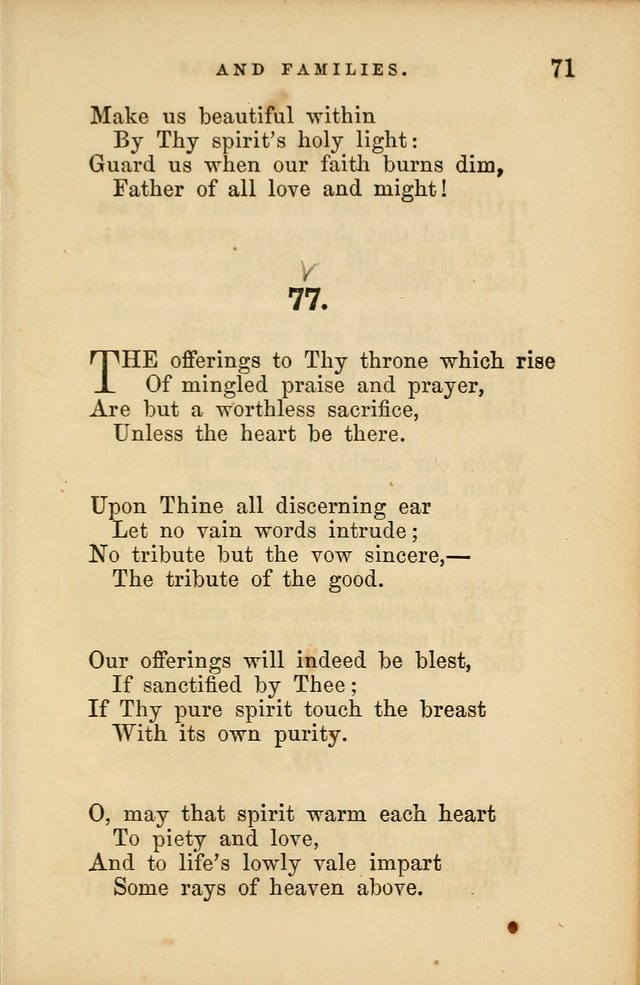 Hymns for Schools and Families page 71