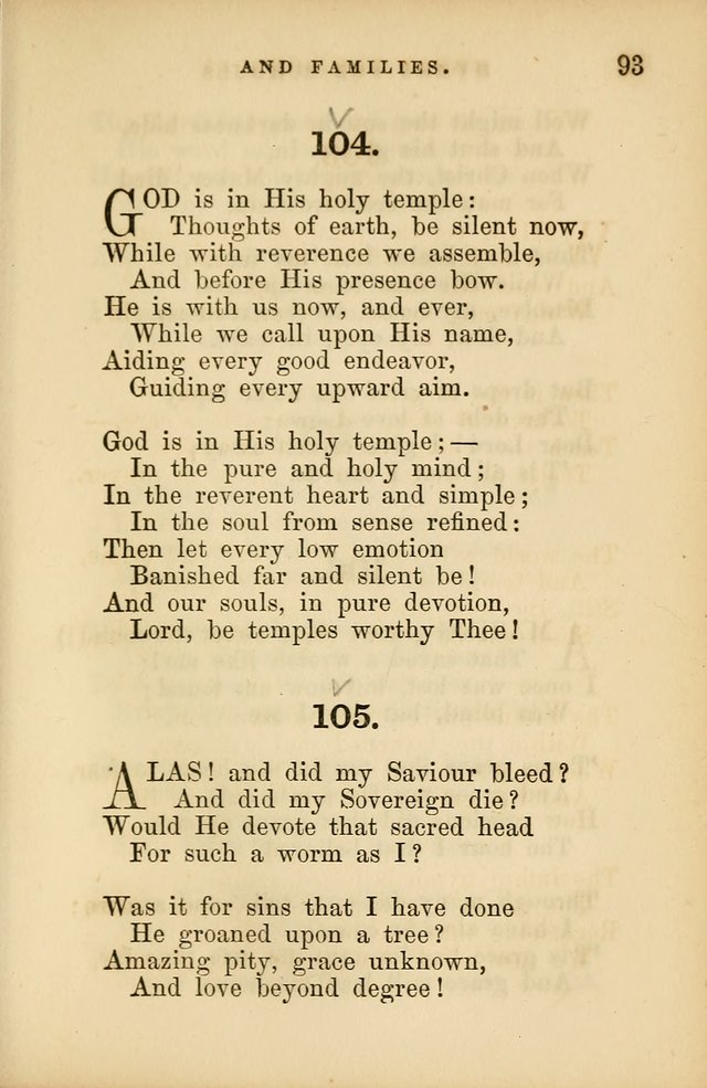 Hymns for Schools and Families page 93