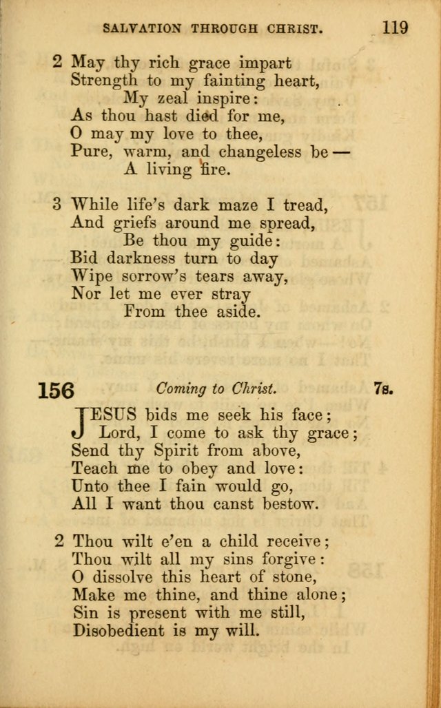 Hymns for Sunday Schools page 119