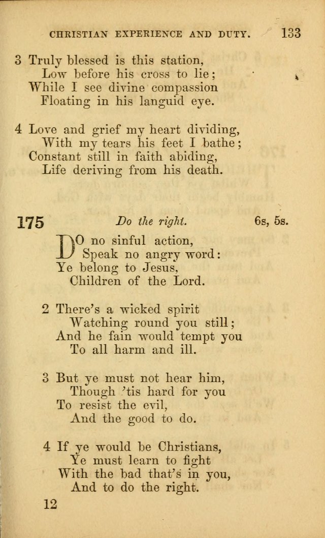 Hymns for Sunday Schools page 133