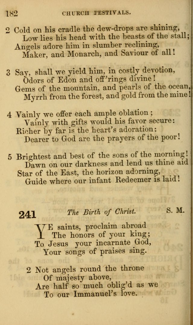 Hymns for Sunday Schools page 182