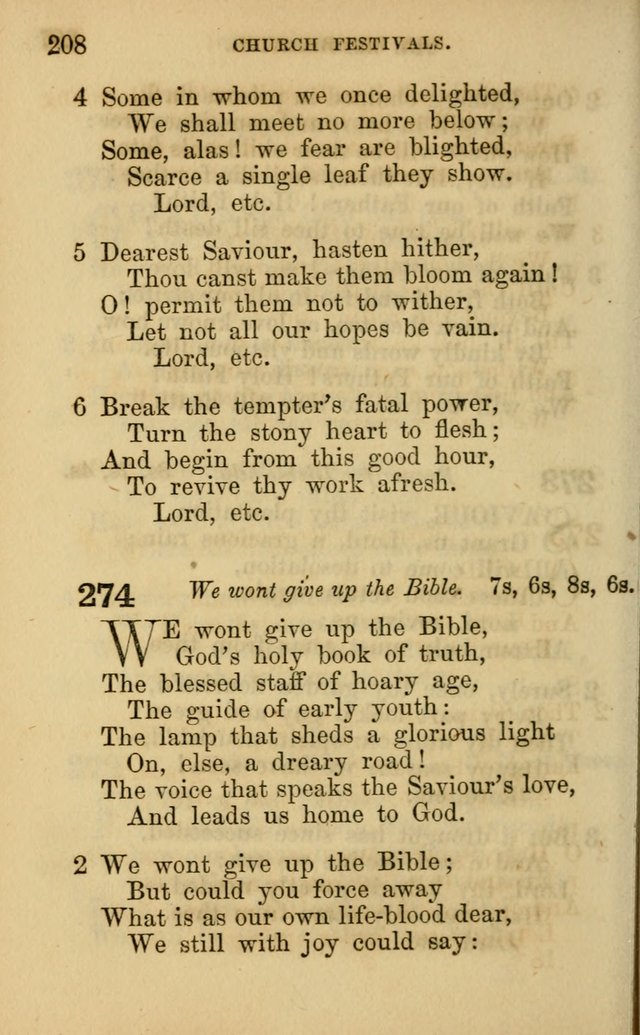 Hymns for Sunday Schools page 210