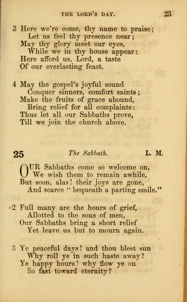 Hymns for Sunday Schools page 23