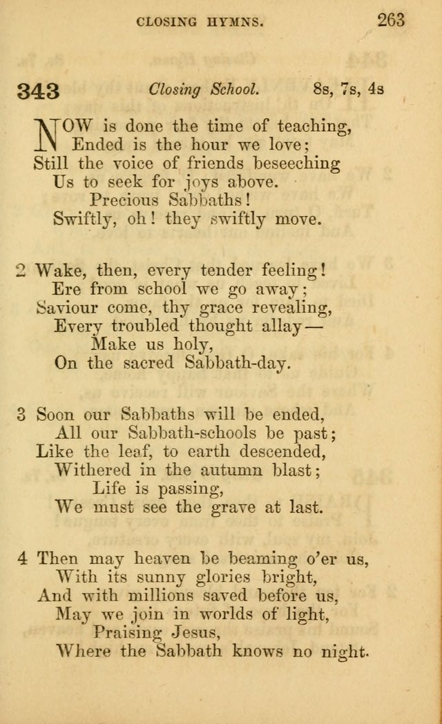 Hymns for Sunday Schools page 265