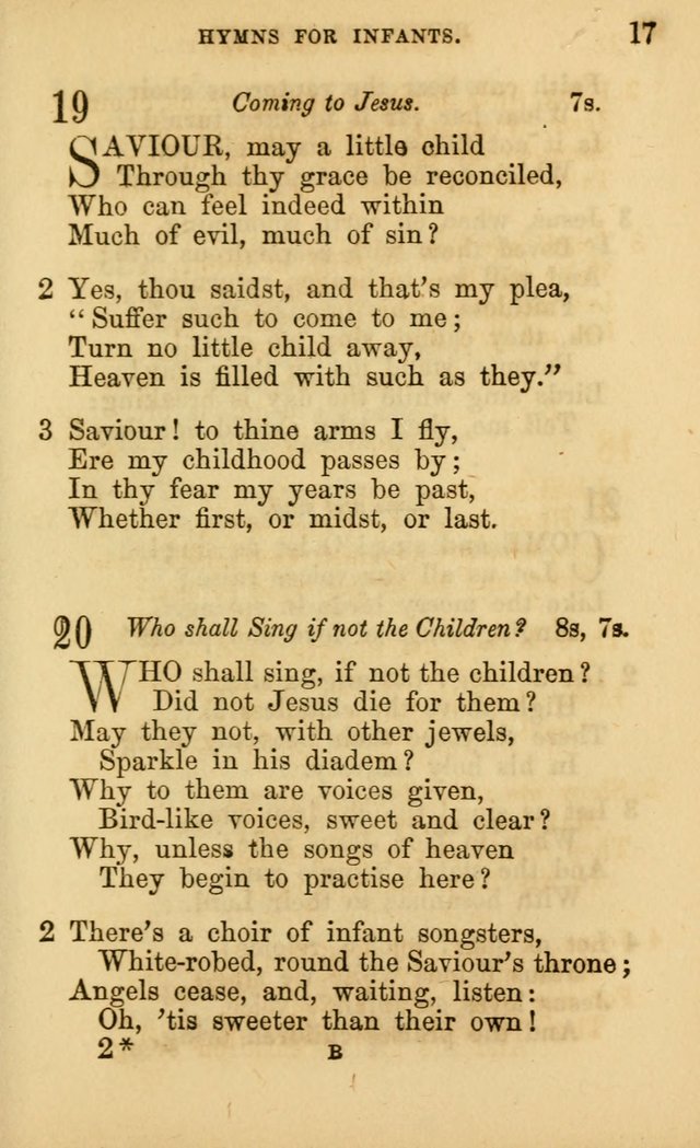 Hymns for Sunday Schools page 307