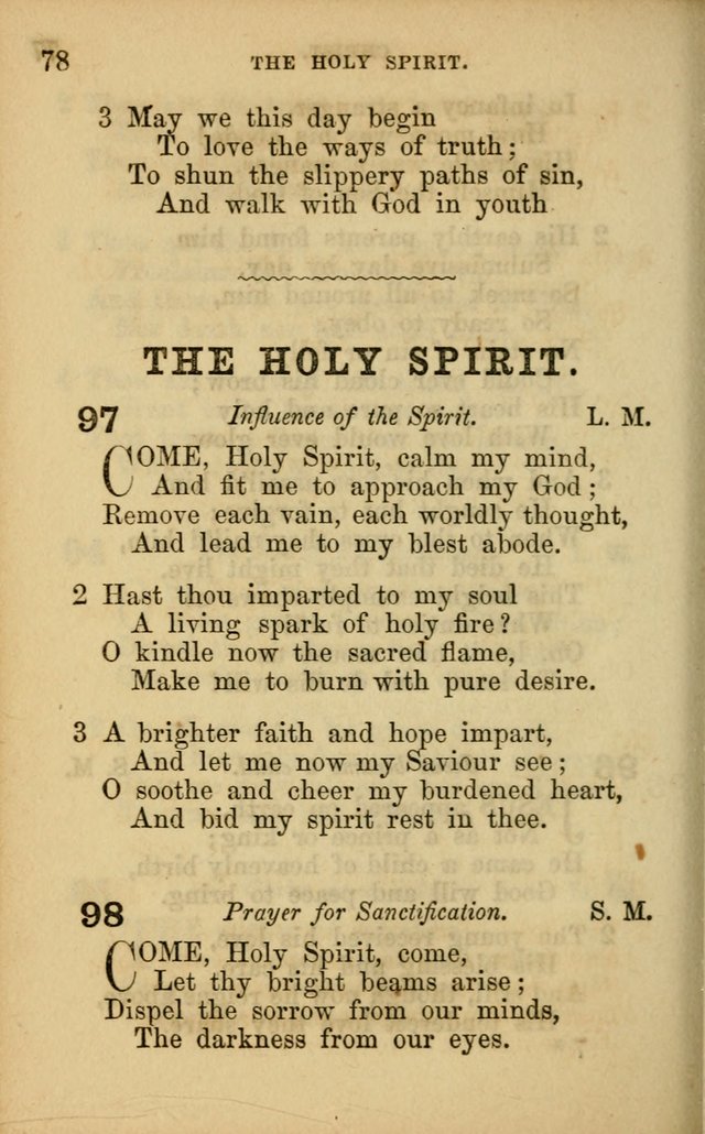 Hymns for Sunday Schools page 78