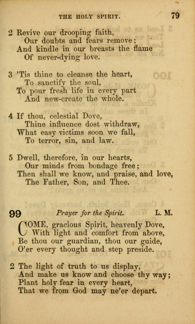 Hymns for Sunday Schools page 79