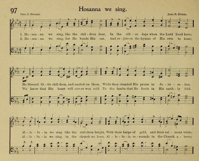 Hosanna for the Sunday School page 91