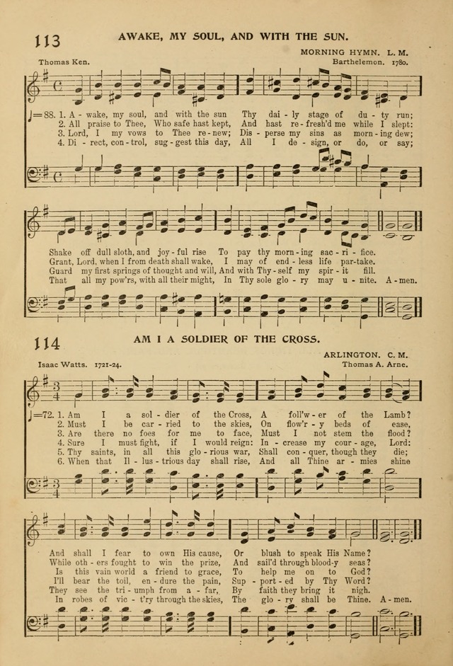 Hymnal for the Sunday School page 119