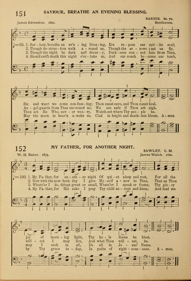 Hymnal for the Sunday School page 145