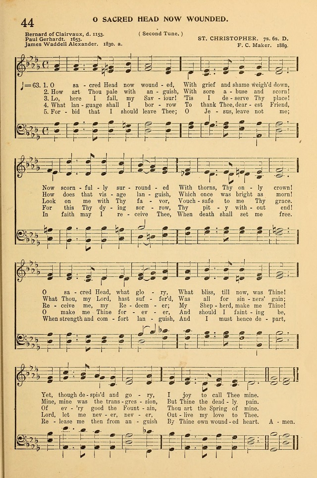 Hymnal for the Sunday School page 62