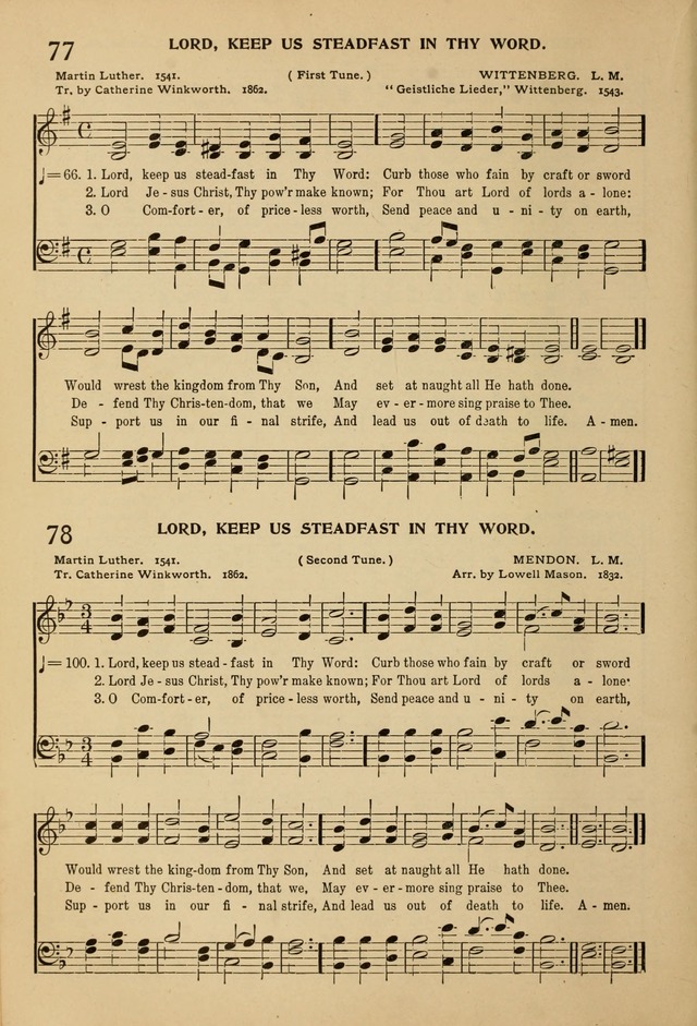 Hymnal for the Sunday School page 89