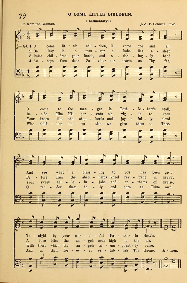 Hymnal for the Sunday School page 90