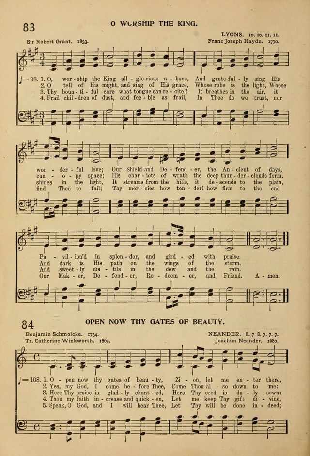 Hymnal for the Sunday School page 93