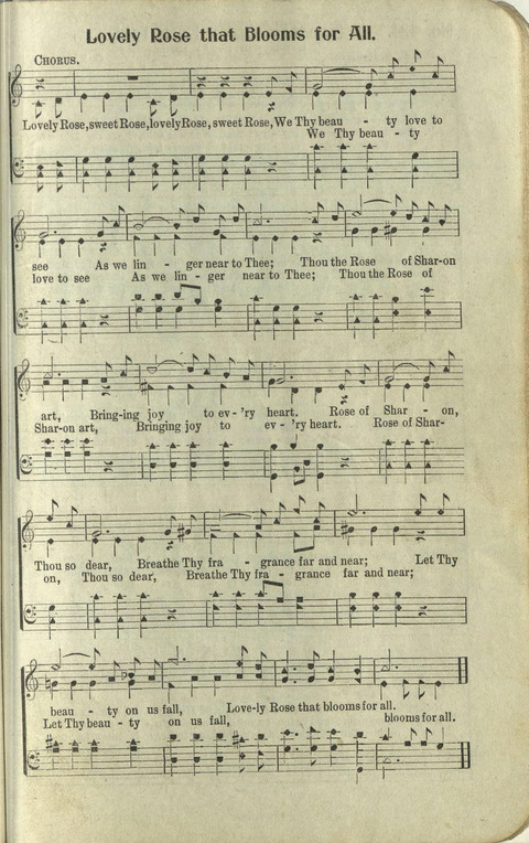 Hosannas: for Sunday Schools, conventions, etc., and generatl use in Christian work and worship page 125