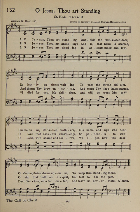 The Hymnal for Young People page 107