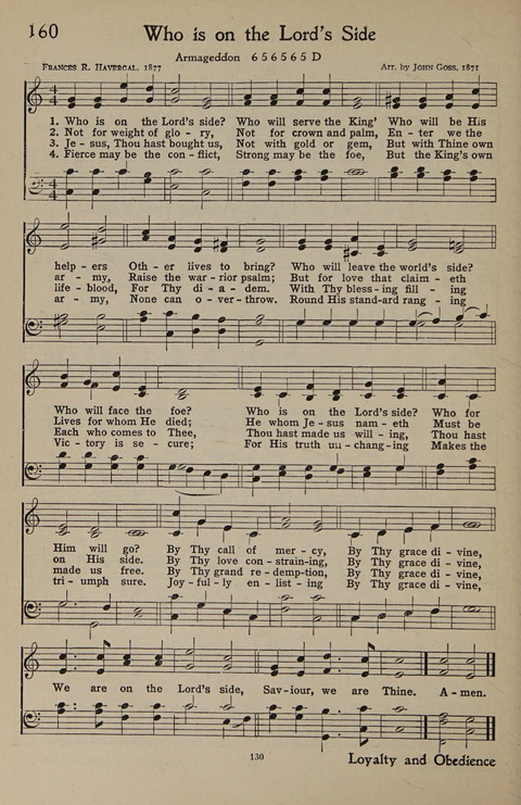 The Hymnal for Young People page 130