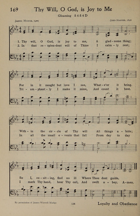 The Hymnal for Young People page 138