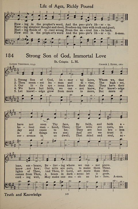 The Hymnal for Young People page 149