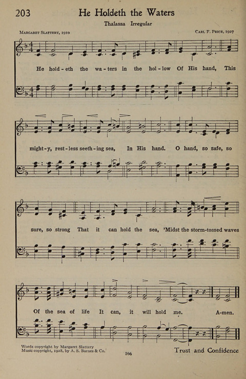 The Hymnal for Young People page 166