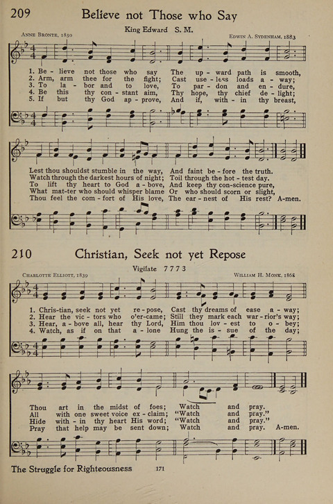 The Hymnal for Young People page 171