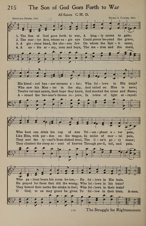 The Hymnal for Young People page 176