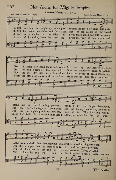 The Hymnal for Young People page 208