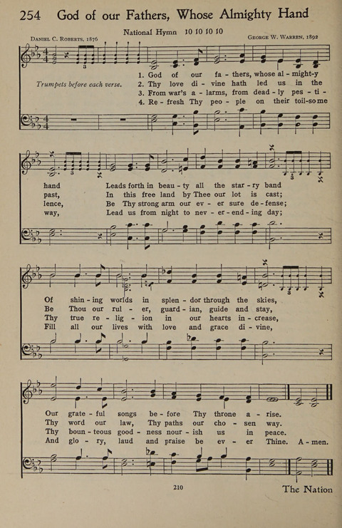 The Hymnal for Young People page 210