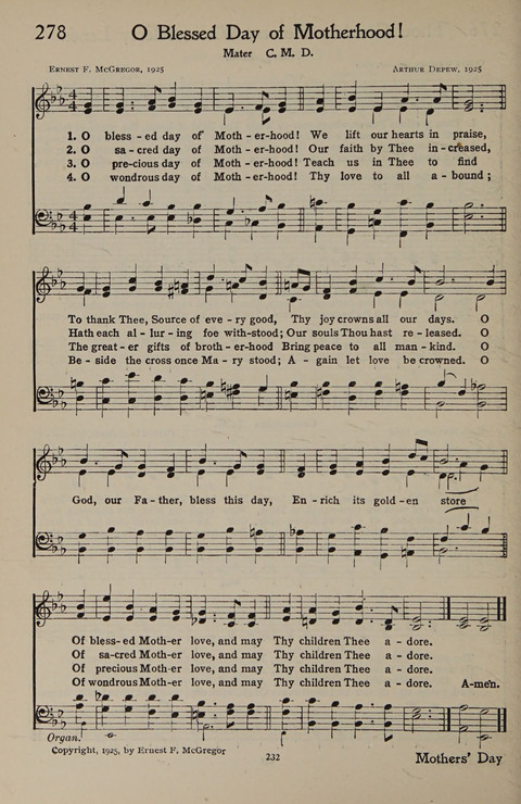 The Hymnal for Young People page 232