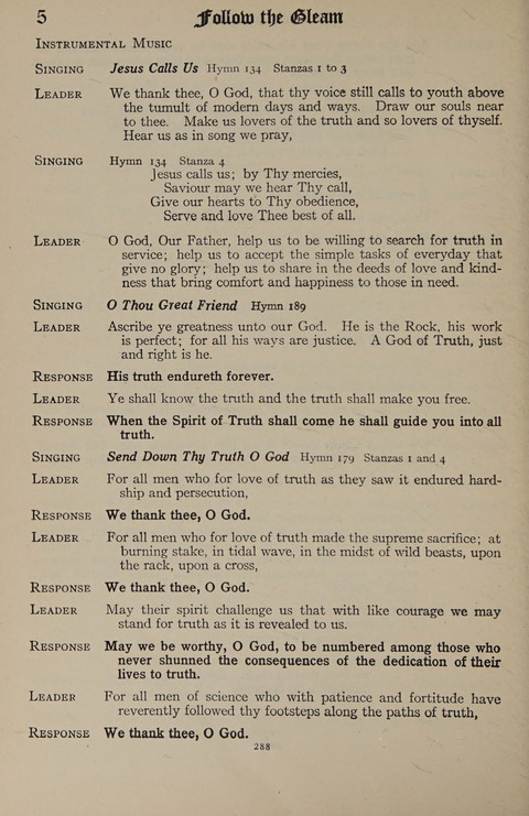 The Hymnal for Young People page 288