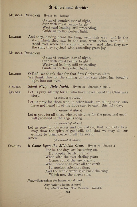 The Hymnal for Young People page 303